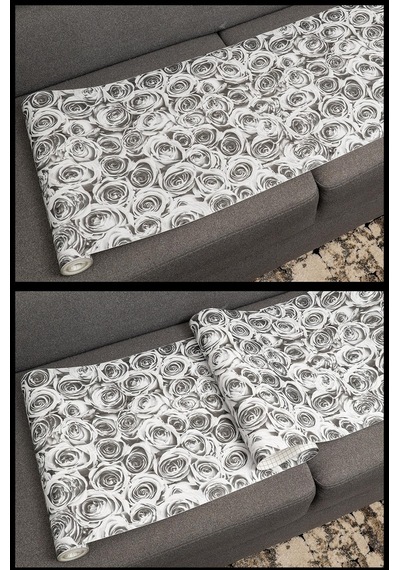 Desenli Kendiliginden Yapışkanlı Kaplama Folyosu 45 Cm X 1 Mt Elf108