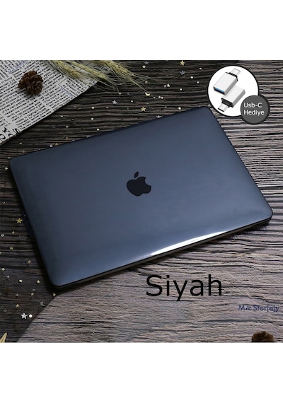 McStorey Apple Uyumlu MacBook Pro Kılıf HardCase A2141 TouchBar ile Kristal Kılıf