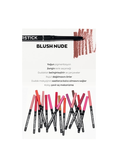 Avon Glimmerstick Dudak Kalemi Blushed Nude