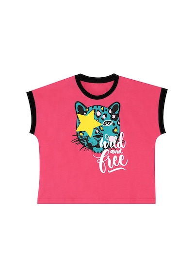 Wild And Free Kız Çocuk Yazlık T-shirt Şort Takım