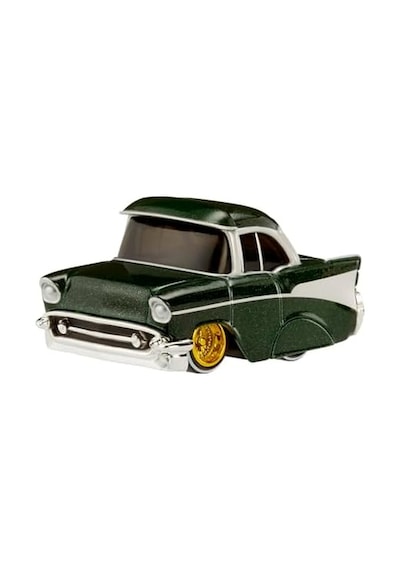 Entertaintment Cartuned S3 1957 Chevy Bel Air - Yeşil Lowrider Araba Açık Bej