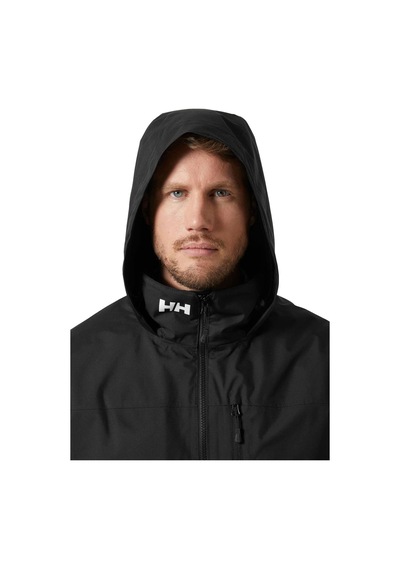 Helly Hansen Crew Midlayer Kapişonlu Mont Erkek siyah