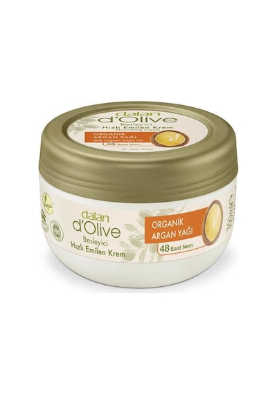 Dalan D'olive Argan Yağlı Besleyici Hızlı Emilen Kavanoz Krem 300 ML