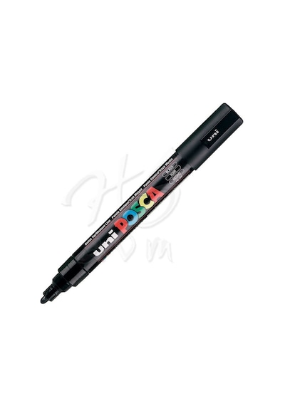 Uni Posca Marker Pc-5M 1.8-2.5 Mm Black