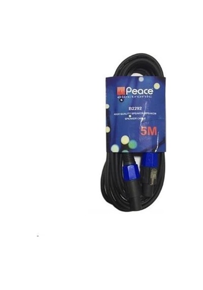 Peace B-2292 Speakon Erkek/erkek 5 Mt Kablo-224371