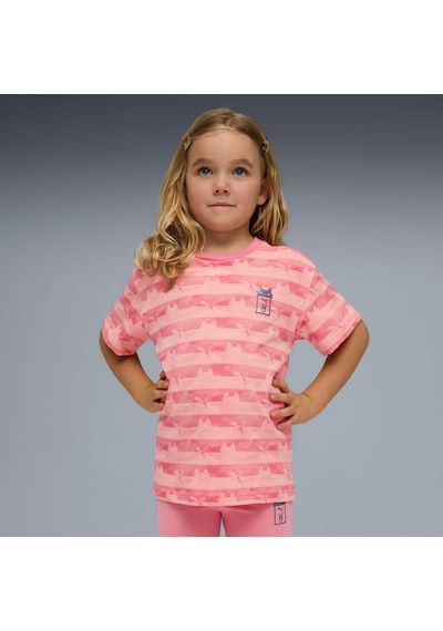 Puma X Gabbys Dollhouse Çocuk Pembe Tişört 634927-25