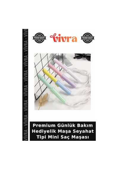 Premium Günlük Bakım Hediyelik Maşa Seyahat Tipi Mini Saç Maşası