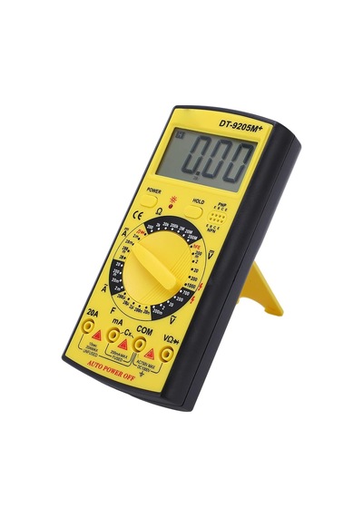 Dt-9205m+ Dijital Ölçü Aleti Multimetre Akım Voltaj Ohm Ölçer