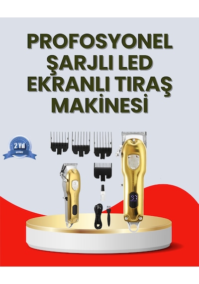 Çok Fonksiyonlu Saç, Sakal Ve Vücut İçin Tıraş Makinesi