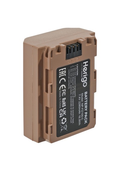 Herigo Np-fz100-c 2280mah Type-c Şarjlı Batarya Np-fz100 Uyumlu
