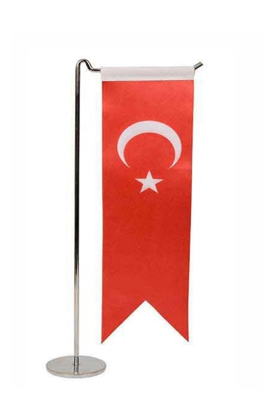 Saten Masa Üstü Tekli Ülke Bayrağı