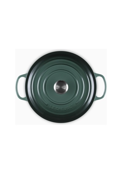 Le Creuset Yuvarlak Ikonik Lüks Döküm Tencere 28 Cm Koyu Yeşil