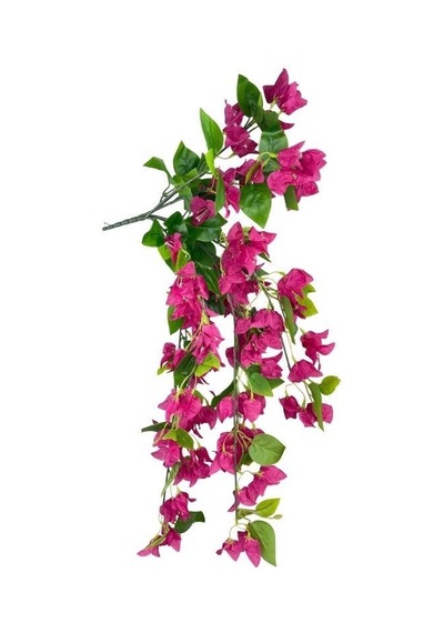 Yapay Çiçek Fuşya Begonvil Çiçeği 8dallı 70cm Sarkan Çiçek