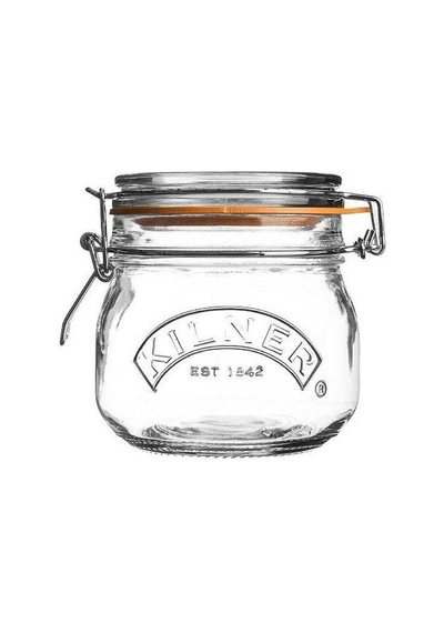 Kilner Klipsli Yuvarlak 500 Ml Kavanoz