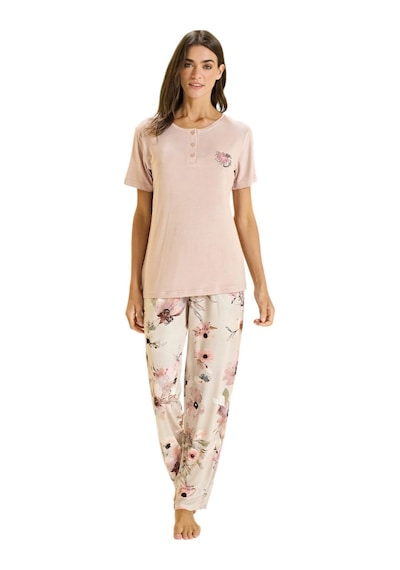 Over Sleep By Poleren Over Sleep 3356 Kadın Büyük Beden Viskon Yazlık Takım L-xl-2xl-3xl Açık Pembe Over Sleep By Poleren Over Sleep 3356 Kadın Büyük Beden Viskon Yazlık Takım L-xl-2xl-3xl Açık Pembe
