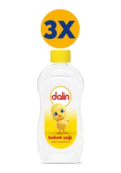 Dalin .dalin Bebek Yağı 300 ML X 3 Adet