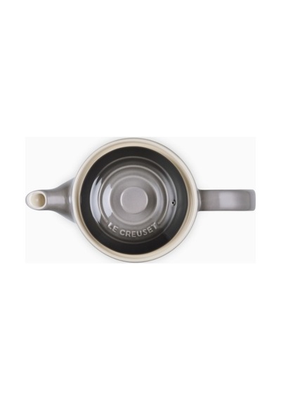 Le Creuset 4 Fincan Kapasite Şık Tasarım Büyük Seramik Demlik Gri