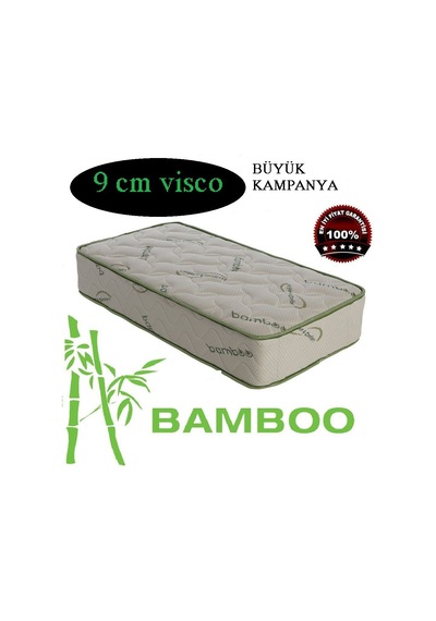 160X200 Visco Yatak 9 Cm Visco Ortopedik Yatak 160*200 Bamboo