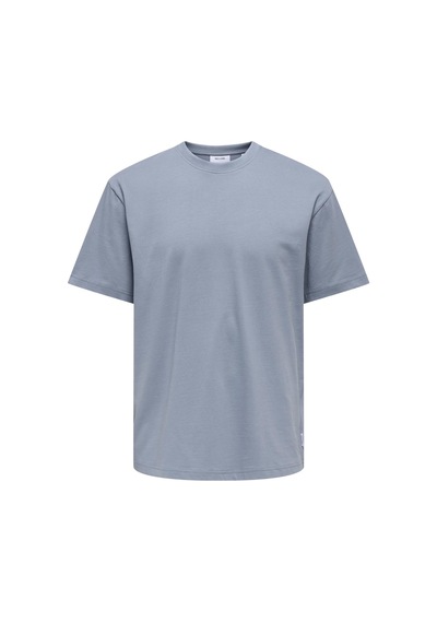 Onsfred Lıfe Rlx Ss Tee Noos Erkek Mavi T-shirt - 22022532 Mavi