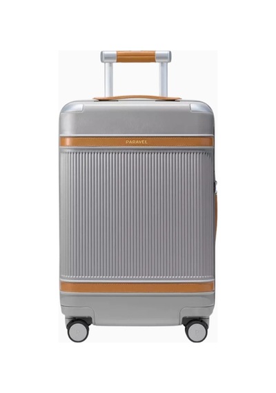 Paravel Aviator Carry-on Plus Kabin Boyu Trolley Valiz, Skyline Silver Gümüş