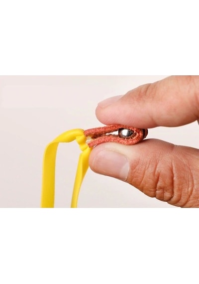 AYT Ticaret HT-101 Avcı Sapan Yedek Lastiği Kauçuk Lastik Deri Hazne Slingshot