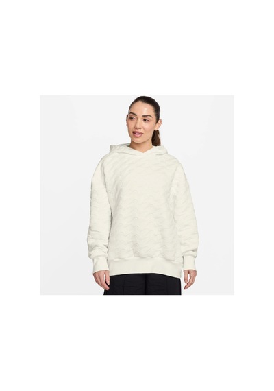 Nike Sportswear Phoenix Fleece Loose Kapüşonlu Kadın Sweatshirt Bej Bej