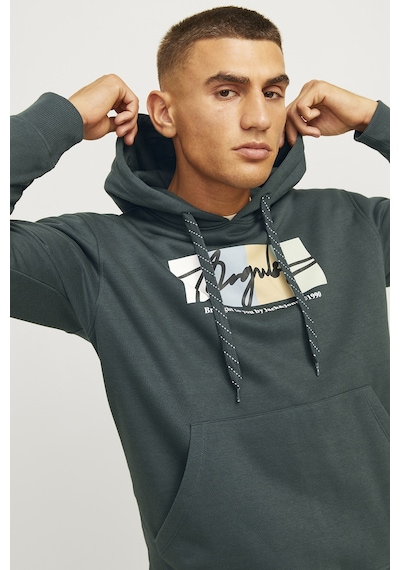 Jack & Jones Erkek Sweat 12262421 Koyu Yeşil Koyu Yeşil