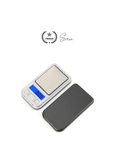 Premium Pilli Mini Hassas Cep Terazisi Tartı 200 G Kapasite 0.01 G Kuyumcu Tartısı Kılıflı Kalibre Çok Renkli