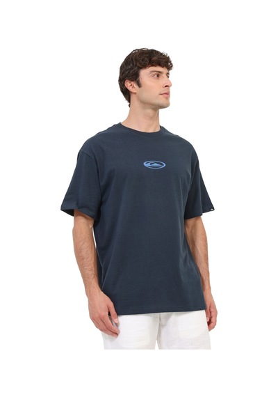 Quiksilver Flowers Surfıng Lacivert Erkek Kısa Kol T-shirt 000000000102526227