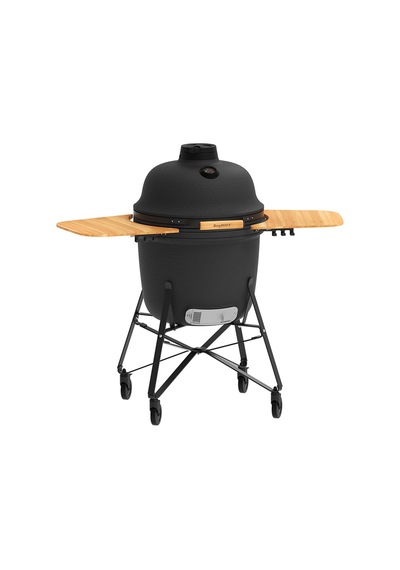 Berghoff Ron Mat Antrasit Büyük Seramik Barbekü Ve Fırın 58 Cm Siyah -