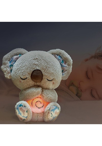 Koala Nefes Alabilen Uyku Arkadaşı 25cm Müzikli Nefes Alan Tam Fonksiyonlu