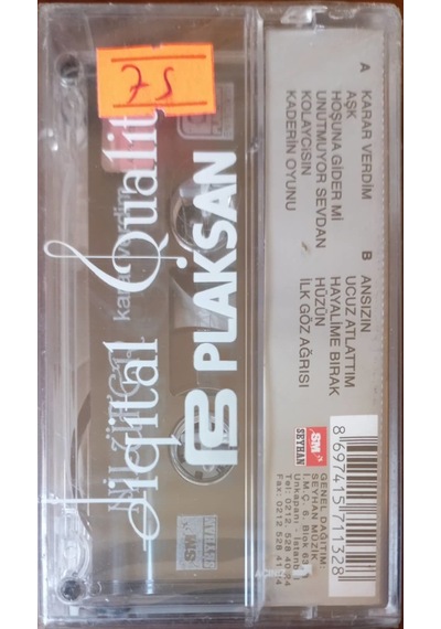 Plak Değildir Kaset Tir Nilüfer Karar Verdim Açılmamış Jelatini