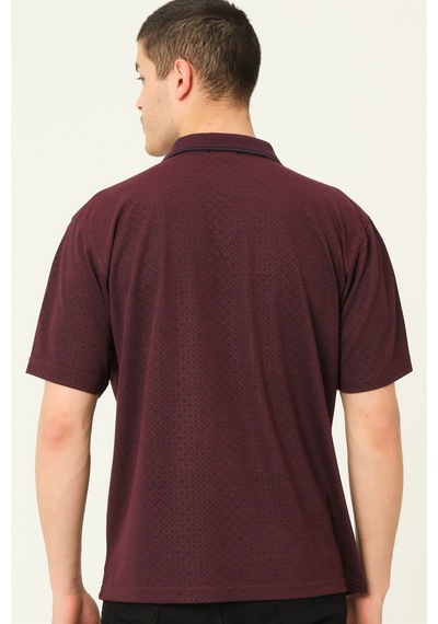 T0732 Dewberry Erkek T-shırt-bordo Bordo
