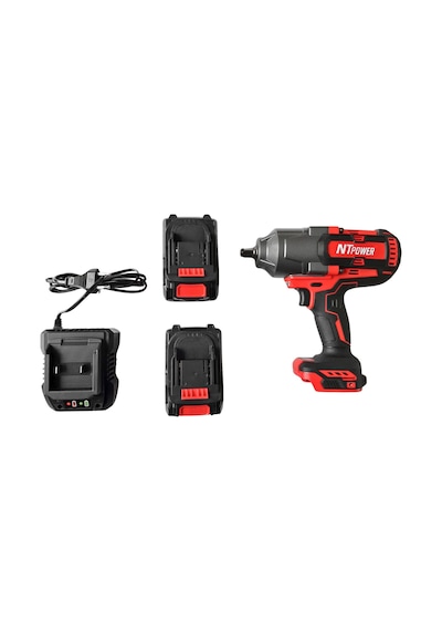 Nt Tools C-1030 1/2 Kömürsüz Çift Akülü Somun Sıkma 1300 Nm