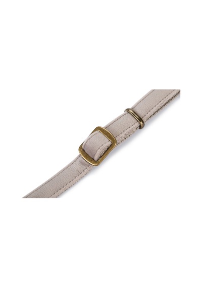 Hnrlıshp Beeztees Dbl Köpek Tasması, Kadife, Gri, 26-40cm, 15mm Çok Renkli