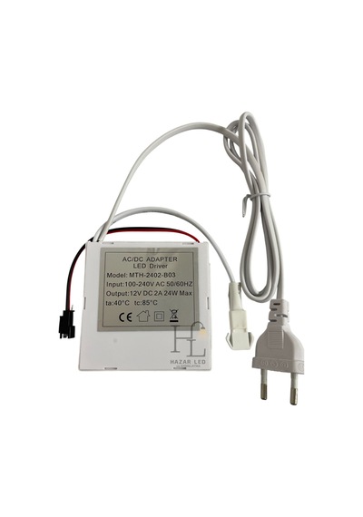 220 Volt Girişli 12v 2a Dokunmatik Touch Ayna Arkası Sensörü Banyo Aynası Sensörü Mobilya Sensörü Buğu Önleyici Beyaz