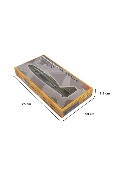 Messerschemitt Me-328 V1 V2 Pm Model Savaş Uçağı Demonte Plastik Maketi