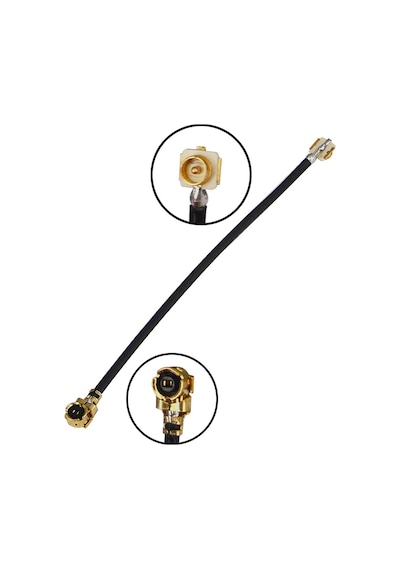 15cm Ipex1 Erkek İpex1 Dişi Rf Bağlantı Kablosu Altın Kaplama Rf Anten Mhf1 Ufl U.fl Mini Pcıe