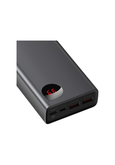 Baseus Adaman 65W 20.000 Mah Telefon Tablet Apple Uyumlu MacBook Dijital Ekran-Siyah
