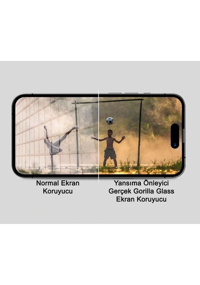 Joyroom Apple iPhone Uyumlu  16 Plus Anti-reflection Gerçek Gorilla Glass Cam Ekran Koruyucu