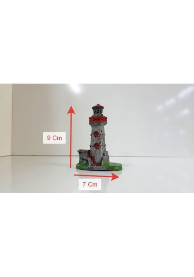 Akvaryum Dekor Mini Deniz Feneri