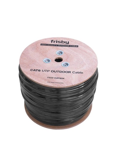 Frisby Fnw-cat624 Cat 6 Utp Outdoor Kablo 305mt Dış Mekan Kalınlık: 0.58 Mm-23 Awg