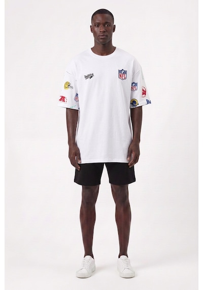 Blow Up Bengals Beyaz Oversize Erkek T-shirt 10865 SİYAH