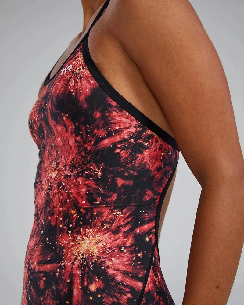 Tyr Durafast Lite Kadın Diamondfit Mayo - Radiant Kırmızı