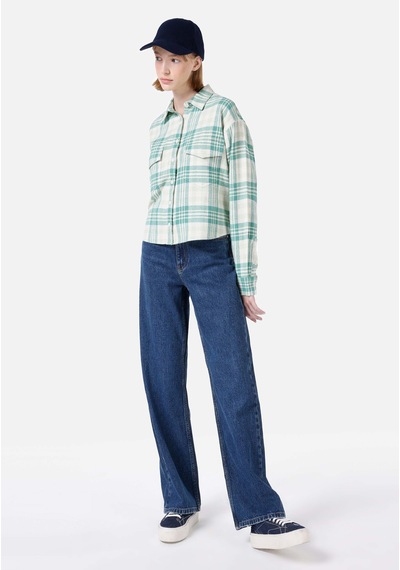 Colin's Colins Regular Fit Shirt Neck Kadın Yeşil Uzun Kol Gömlek Cl1067160 Q1.v1 Agr Apple Green Colin's Colins Regular Fit Shirt Neck Kadın Yeşil Uzun Kol Gömlek Cl1067160 Q1.v1 Agr Apple Green