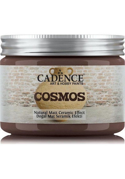 Cosmos Doğal Mat Seramik Efekt Cs-15 Kahve 150ml