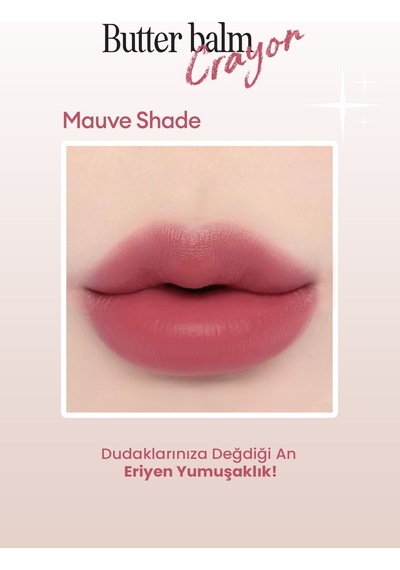 Clıo Butter Balm Crayon 007 Mauve Shade 007