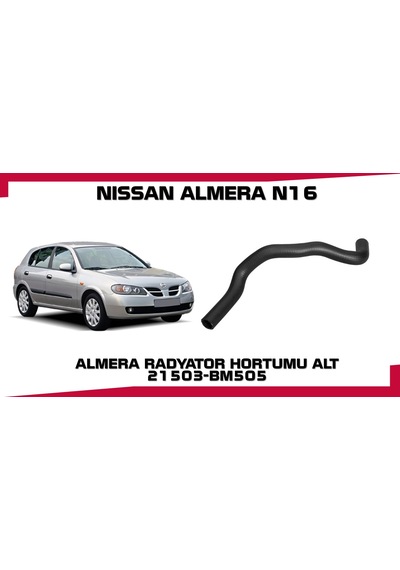 Almera Radyator Hortumu Alt