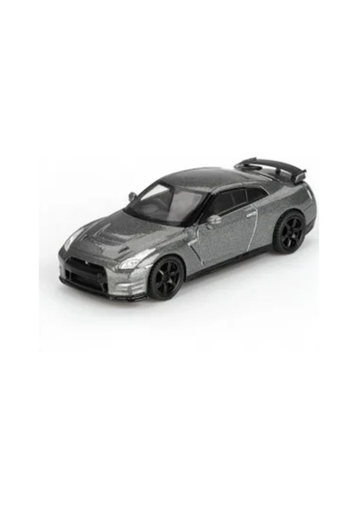 1/64 Nissan Gtr Nismo R35 Crs Version Dark Metal Blister Paket Gri