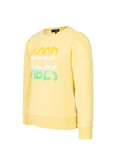 Brz Kids Baskılı Kız Çocuk Sweatshirt-sarı Sarı